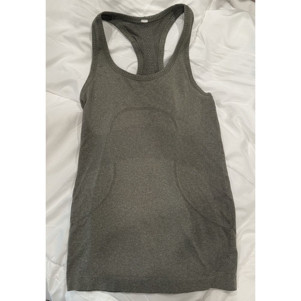 Lululemon Tank Top Women's 4 Green Swiftly Tech Racerback Pullover Sleeveless